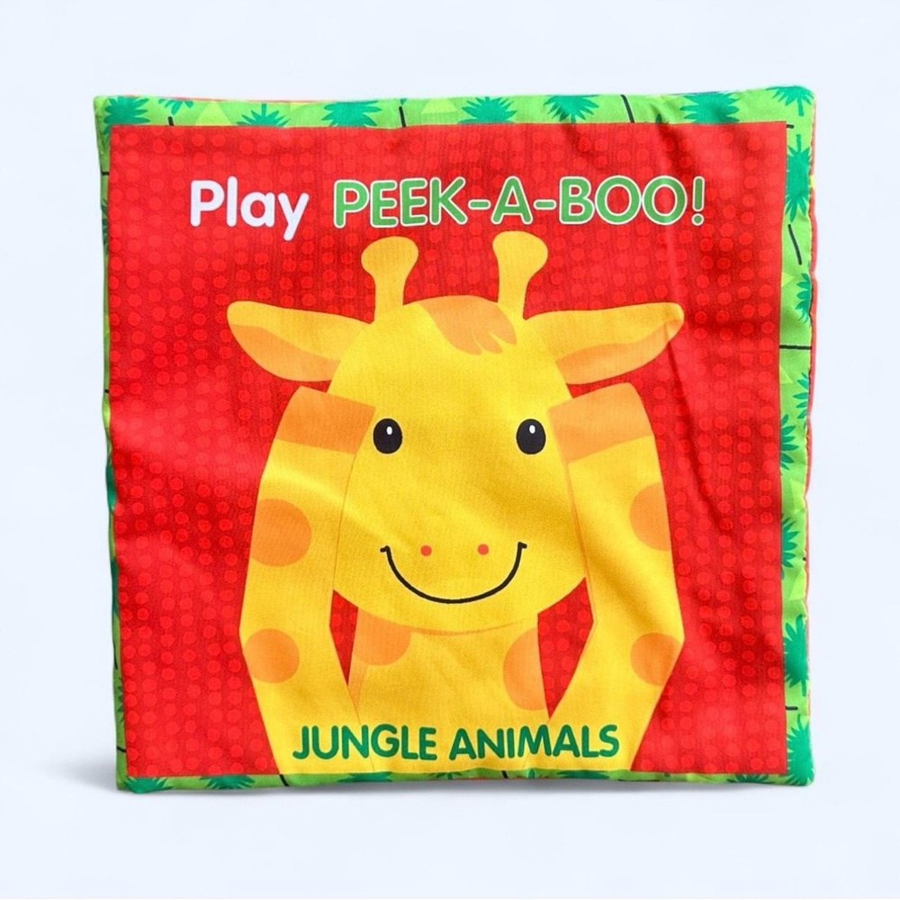 Play Peek-A-Boo Jungle Animals Cloth Book